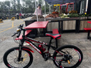 凤凰（Phoenix）儿童自行车山地车男女学生脚踏车6-15岁童车 霸道 黑红色 22寸 实拍图