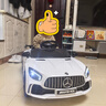 乐威普奔驰授权儿童电动车遥控四轮汽车宝宝礼物小孩玩具车可坐人摇摆车 实拍图