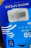 移速（MOVE SPEED）64GB高速u盘 USB3.2大容量金属移动U盘 车载电脑系统办公学习音乐优盘 防水防尘读速150MB 铁三角 实拍图