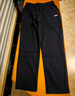安踏（ANTA）男裤休闲运动裤卫裤男秋冬季加绒加厚保暖跑步休闲裤男士长裤子 【加绒字母logo款-平口】基础黑7304N-3 S /165 实拍图