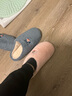 大嘴猴（Paul Frank）棉拖鞋男女情侣时尚简约厚底家居保暖冬季拖鞋PF6661粉色260 实拍图