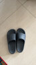 朴西香蕉船情侣凉拖鞋女浴室不易滑室内居家四季拖鞋男 深灰 44-45 实拍图