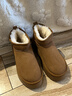 ZHR雪地靴女冬季加绒保暖短靴女简约圆头厚底女靴 GZ08  驼色 37 实拍图