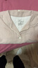 无印良品（MUJI）女式 无侧缝法兰绒 睡衣 家居服套装 软棉棉内衣 浅粉红色5A L 实拍图