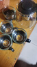 【京东物流】茶壶套装整套茶具大容量玻璃茶杯带滤网耐高温泡茶具 1000ML一壶+四杯套装【无茶盘】 实拍图