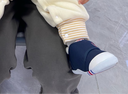 卡特兔学步鞋婴儿童鞋冬季加绒男女宝宝步前机能鞋室内稳步二棉鞋XZ03D 实拍图