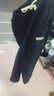 猫霓加绒裤子男冬季潮流宽松保暖束脚工装裤加厚九分运动休闲卫长裤 黑色-加绒加厚 XL【建议体重115-145斤左右】 实拍图