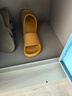 朴西香蕉船情侣凉拖鞋女浴室不易滑室内居家四季拖鞋男 黄色 37-38 实拍图