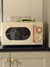美的小滋味系列微波炉变频家用小型奶油风百搭复古转盘式一级能效低频轻音20L预制菜加热（M2H1） 实拍图