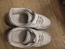 361°儿童四季板鞋男女童(3-12岁)百搭魔术贴滑板鞋小白鞋 银34 实拍图