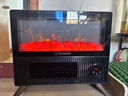 西屋（Westinghouse）石墨烯取暖器暖风机壁炉复古3D仿真炭火焰家用电暖器宿舍电暖气卧室小太阳省电恒温热风机WTH-618Y 实拍图