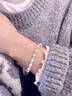 拾爱淡水珍珠银手链女生2026年新款小众气质手串生日情人节礼物送女友 实拍图