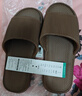 安尚芬拖鞋男士夏季新款室内家居简约轻便洗澡防滑踩屎感情侣凉拖鞋女 咖色 42-43 适合41-42（内长260MM） 实拍图