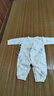 贝瑞加（Babyprints）宝宝连体衣2件装纯棉婴儿衣服柔软满月服长袖哈衣家居爬服 兔鹿66 实拍图