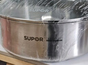 苏泊尔supor 时尚304不锈钢复底火锅30CM 电磁炉通用 ET30BS01 实拍图