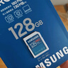 三星（SAMSUNG）128GB SD存储卡 高速PRO蓝卡 U3SD相机内存卡支持微单/单反相机4K视频 读速180MB/s写速130MB/s 实拍图