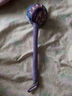 新款棉布捶背艾草纯手工DIY材包及成品锤颜色随机款 紫色 长款26cm 实拍图