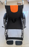 鱼跃 (yuwell)手动轮椅车H062折叠老人轻便免充气铝合金旅行手推代步 实拍图