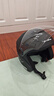 凤凰（Phoenix）新国标A类3C认证电动车摩托车头盔双镜片防雾防风保暖哑黑 男女四季通用电瓶车3/4半盔冬季安全帽 实拍图