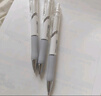 晨光（M&G）文具K35/0.5mm黑色中性笔 经典按动子弹头签字笔 白色笔杆水笔 12支/盒AGPK3512 实拍图