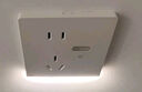 NVC雷士电工 开关插座 六类电脑插座 86型暗装网络面板 N25奶油白 实拍图