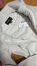 UR2025秋季新款女装休闲简约绗缝收腰羽绒服外套UWM150038 浅灰 S 实拍图