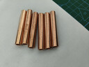 固乡 GT铜直通管 铜连接管 电缆对接铜管 铜管鼻子 中间接头 紫铜直通管 套管 国标GT-16mm² 16平方 6个装 实拍图