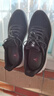 足力健老人鞋中老年轻便休闲散步鞋2431380J 男 黑色 41 实拍图