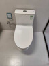 九牧（JOMOO）11396-2-1/31KB-1抗菌一级水效坐便器暴风虹吸式节水马桶305坑距 实拍图