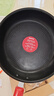 特福（Tefal）国标I级不粘锅平底锅 有钛强化煎锅牛排煎蛋锅 燃气灶电磁炉通用 2-3人【原装锅铲+锅盖】 26cm 实拍图