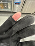 回力保暖手套男女士秋冬季骑行露指可触屏加绒防寒风外卖骑行防滑手套 实拍图