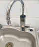 奥克斯（AUX）电热水龙头热水器加热水龙头快速热水变频恒温厨房下进水 【大屏数显】电镀银+漏保插头+万向喷头 实拍图
