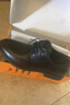 卡帝乐鳄鱼（CARTELO）英伦牛皮商务正装休闲男士低帮系带皮鞋男2511 黑色 增高版 42 实拍图