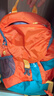 小吉丁儿童背包户外出游男女孩旅游双肩包轻便登山包小学生秋游补习书包 15L 桔色（适合120-140cm） 实拍图