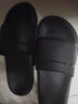 LURAD拖鞋男士女士情侣外穿室内防滑洗澡厚底凉拖家居拖鞋 黑色38-39 实拍图