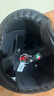 AGV X70头盔摩托车机车复古男女骑行3/4盔四季通用电动车安全帽 BLACK L（适合58-59头围） 实拍图