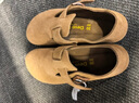 Devo的沃软木勃肯鞋男女同款单鞋绒面复古包头鞋情侣文艺休闲鞋 66008 黄棕反绒牛皮 36 实拍图