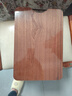 双枪乌金檀菜板 百年龄整木砧案板家用切菜食品抗菌防霉实木40*27*2.5 实拍图