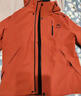鸭鸭王一博同款冰壳冲锋衣羽绒服男冬季新款三合一户外三防情侣女外套 焦橙色 M /170 实拍图
