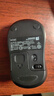 罗技（Logitech）M185鼠标 无线鼠标 办公鼠标 对称鼠标 黑色灰边 带无线2.4G接收器 实拍图