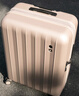 爱可乐（Echolac）万向轮行李箱旅行箱密码箱防刮旅游扩容箱登机箱PC232拿铁棕20吋 实拍图