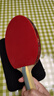 红双喜（DHS）乒乓球拍六星级横拍H6002反胶单拍附拍包+乒乓球 实拍图