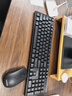 联想（Lenovo）无线键盘鼠标套装 无线键鼠套装 办公鼠标键盘套装 MK23电脑键盘笔记本键盘 黑 实拍图