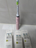 飞利浦（PHILIPS）电动牙刷头 W2钻石亮白型刷头 3支装 HX6063/67 白色 官方原装适配钻石3/7/9系列刷柄 实拍图