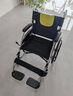 鱼跃(yuwell)手动轮椅车H053C铝合金折背折叠轻便老年残疾人代步 实拍图