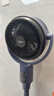 美的（Midea）【变频轻音】空气循环扇家用遥控电风扇四季净化扇轻音落地扇99%抑菌桌面小风扇大风力风扇GDG24ZR 实拍图