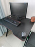 奥伦福特  电脑桌台式家用电竞游戏桌办公书桌简约书房写字桌子 碳纤维纹路单桌-80*60 升级款电竞桌 实拍图