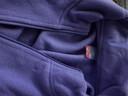 探拓（TECTOP）抓绒衣 户外加厚保暖女抓绒衣纯色立领半开衫柔软舒适抓绒衣 WZRY034 女款丁香紫 L 实拍图