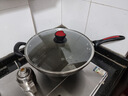 炊大皇炒锅不粘锅少油烟平底多用煎炒锅36cm电磁炉通用健康CKN4636BF 实拍图
