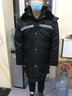 双面刃防风防雨多功能防寒棉服物业保安工作服装反光条棉衣冷库加厚棉袄 升级款121多功能棉服-中长款 XL (175) 晒单实拍图